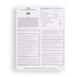(MSI-R) Marital Satisfaction Inventory, Revised 婚姻滿意度量表（修訂版）