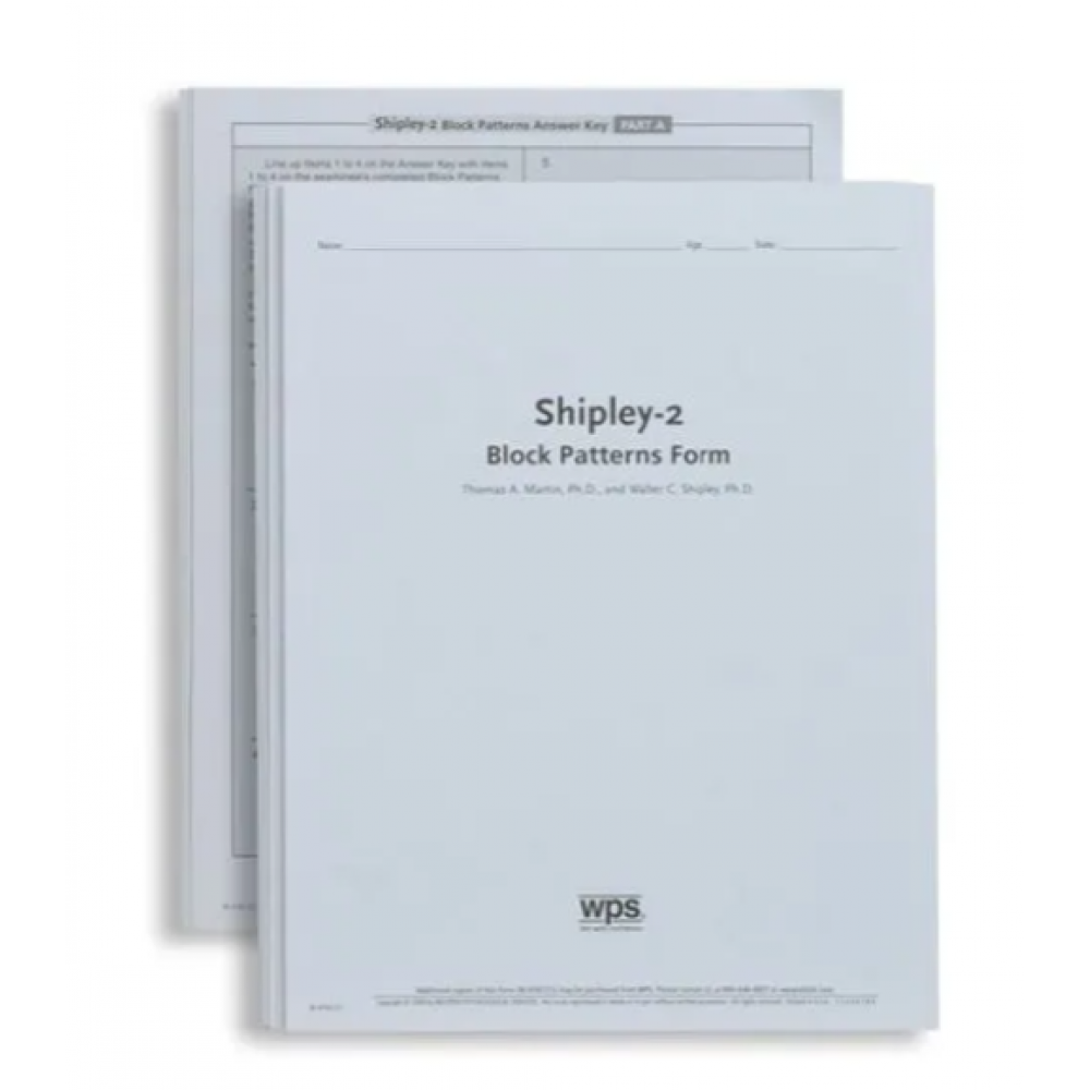 Shipley-2 希普利智能量表第二版