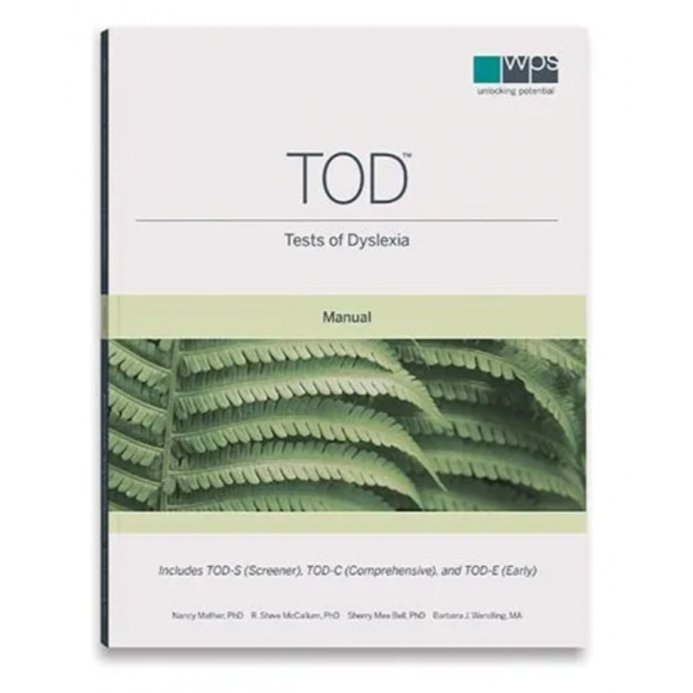 (TOD®) Tests of Dyslexia 讀寫障礙測驗