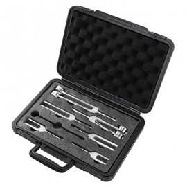 Baseline, Tuning Fork with protective carrying case, 6-piece set Baseline 聽力測試音叉組(附保護收納盒,6件組) (128, 256, 512, 1024, 2048, 4096 cps)