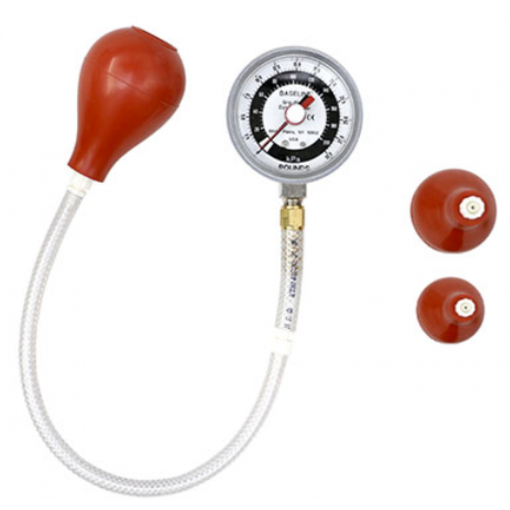 Baseline Dynamometer - Pneumatic 3-Bulb Combo Kit - 30 PSI Capacity, with reset 氣壓式測力計 – 3 球組合套裝 – 30 PSI，附重置功能