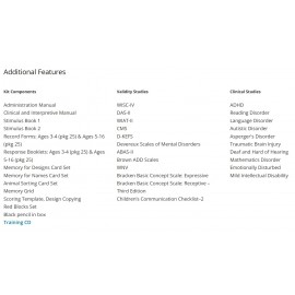 NEPSY-II - NEPSY | Second Edition NEPSY® 第二版