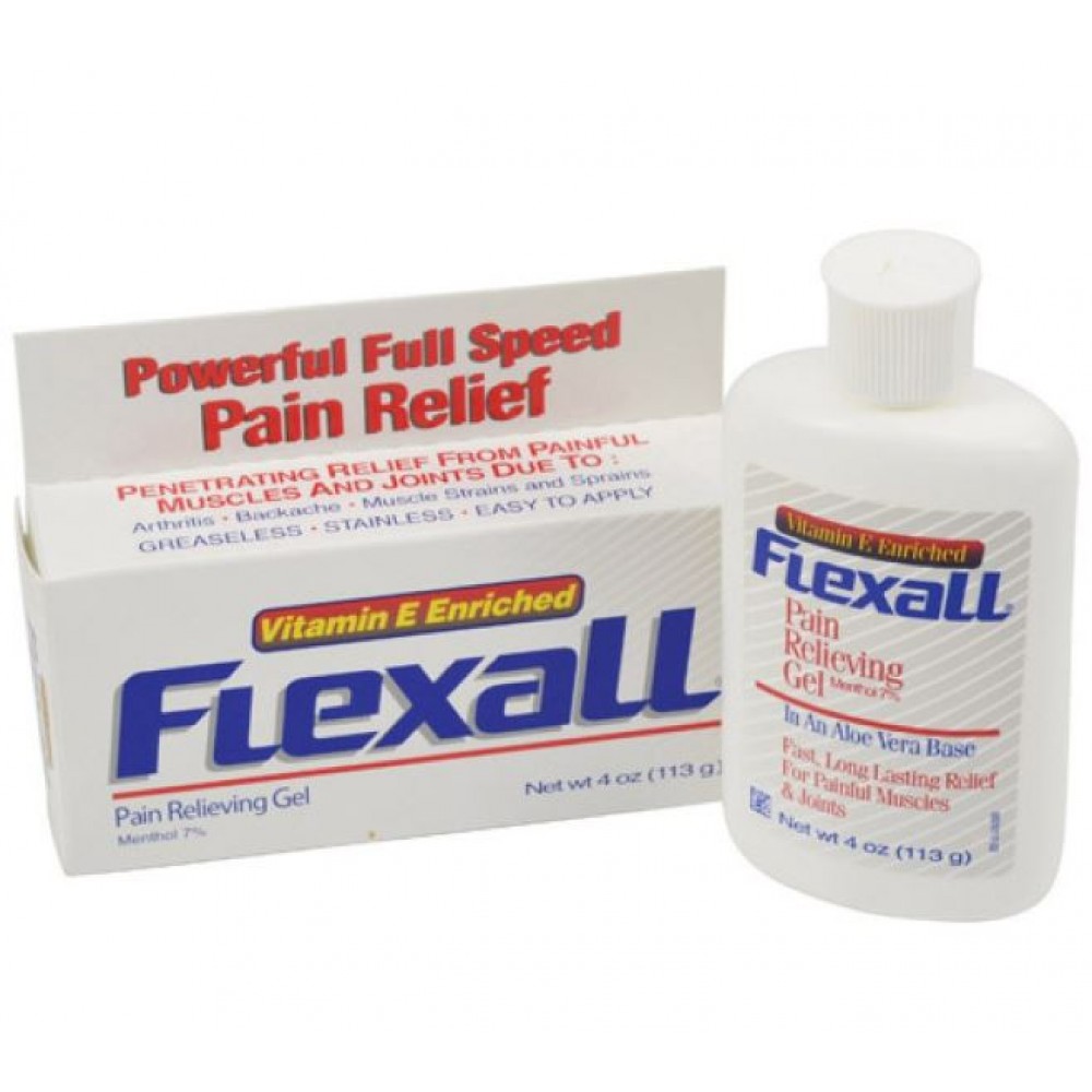 Flexall 454 Pain Relief Gel - 4 oz. Tube - Flexall 強效紓緩啫喱4盎(113g)