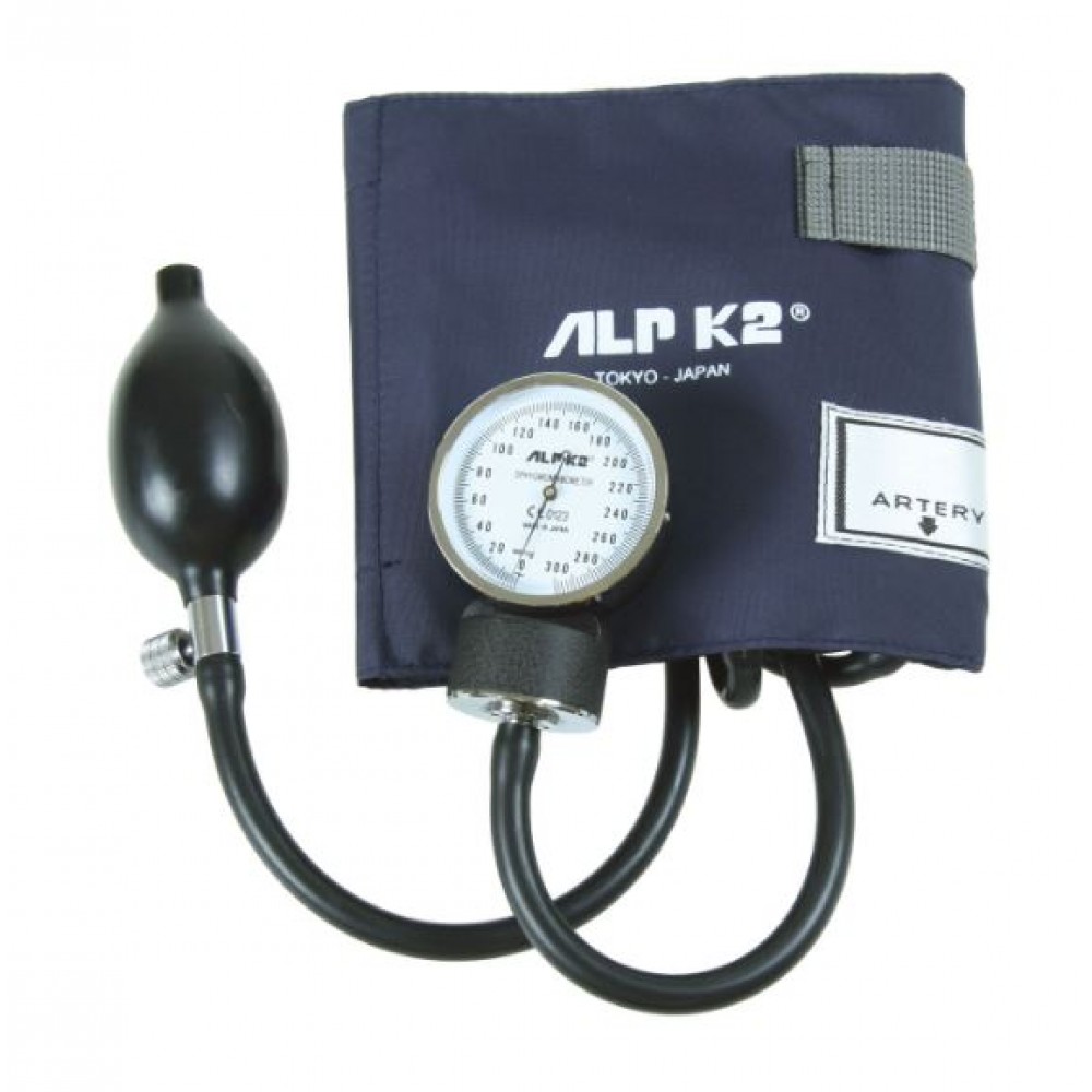 ALP K2 Aneroid Sphygmomanometer Two-Handed Manual BP Set - ALP K2 雙手通用無液血壓計套裝
