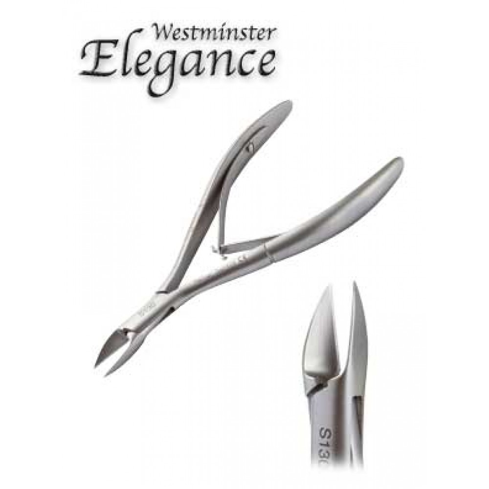 Westminster Elegance S130 Nipper 13cm, Double Spring, Straight Cut