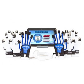 MusicGlove Clinic Portable Suite with 10" Tablet - 手部手指康復音樂手套，包含10寸平板顯示屏