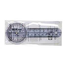 Baseline® Plastic Goniometer - 360 Degree Head - 6 inch Arms- Baseline 360度關節量角器 - 6英寸尺臂