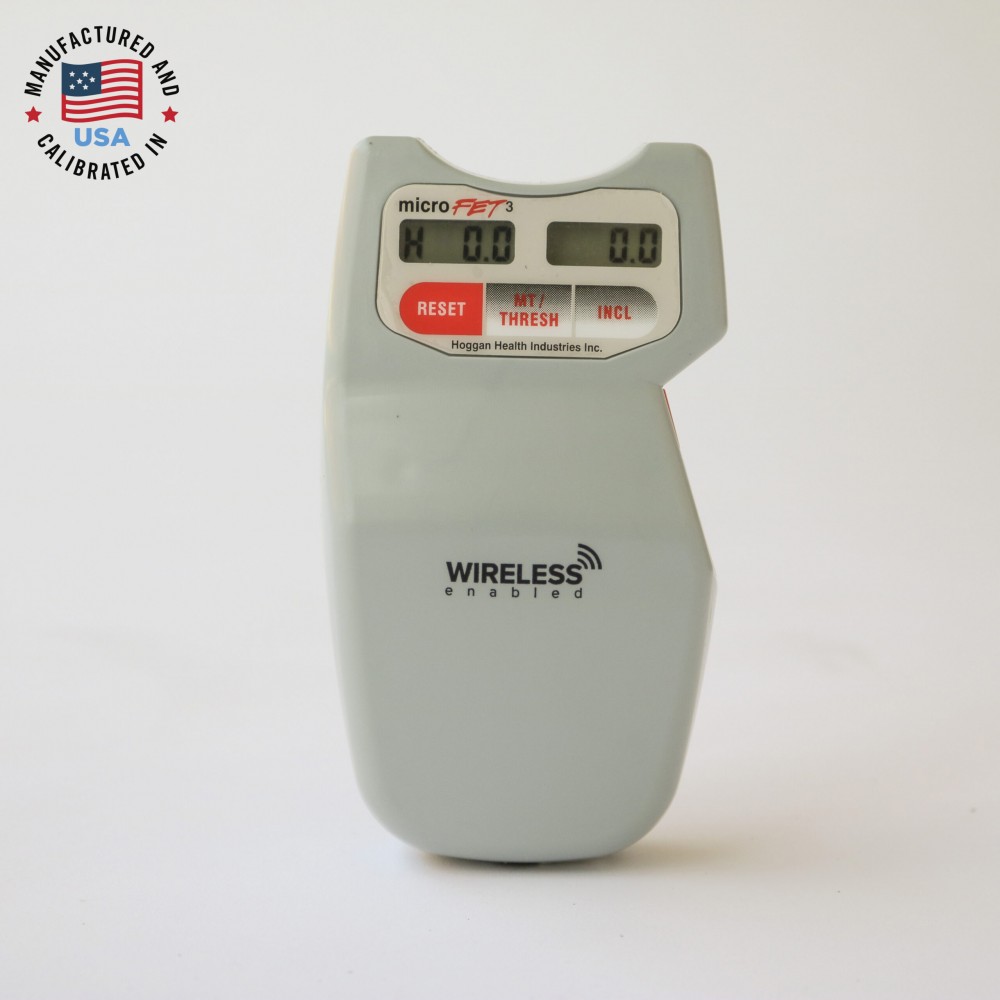 Wireless Microfet3 Muscle Testing Dynamometer And Inclinometer - 無線 Microfet3 肌肉測試測力計與傾斜計