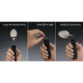 Good Grips Utensils Built Up Handle Spoon Fork Knife - Good Grips®餐具（可彎曲）