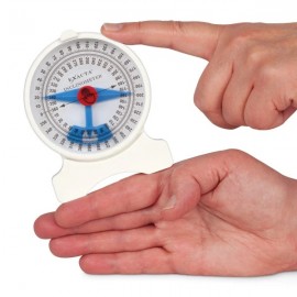 Exacta Inclinometer Measures Range of Motion - Exacta 傾角儀測量手指關節活動範圍