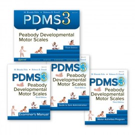 PDMS-3: Peabody Developmental Motor Scales–Third Edition, Complete Kit - 第三版Peabody動作發展量表，完整套裝