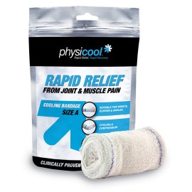 Physicool Coolant OR Cooling Bandage (Small 10cm x 2m) - Wrists, Ankles, Elbow