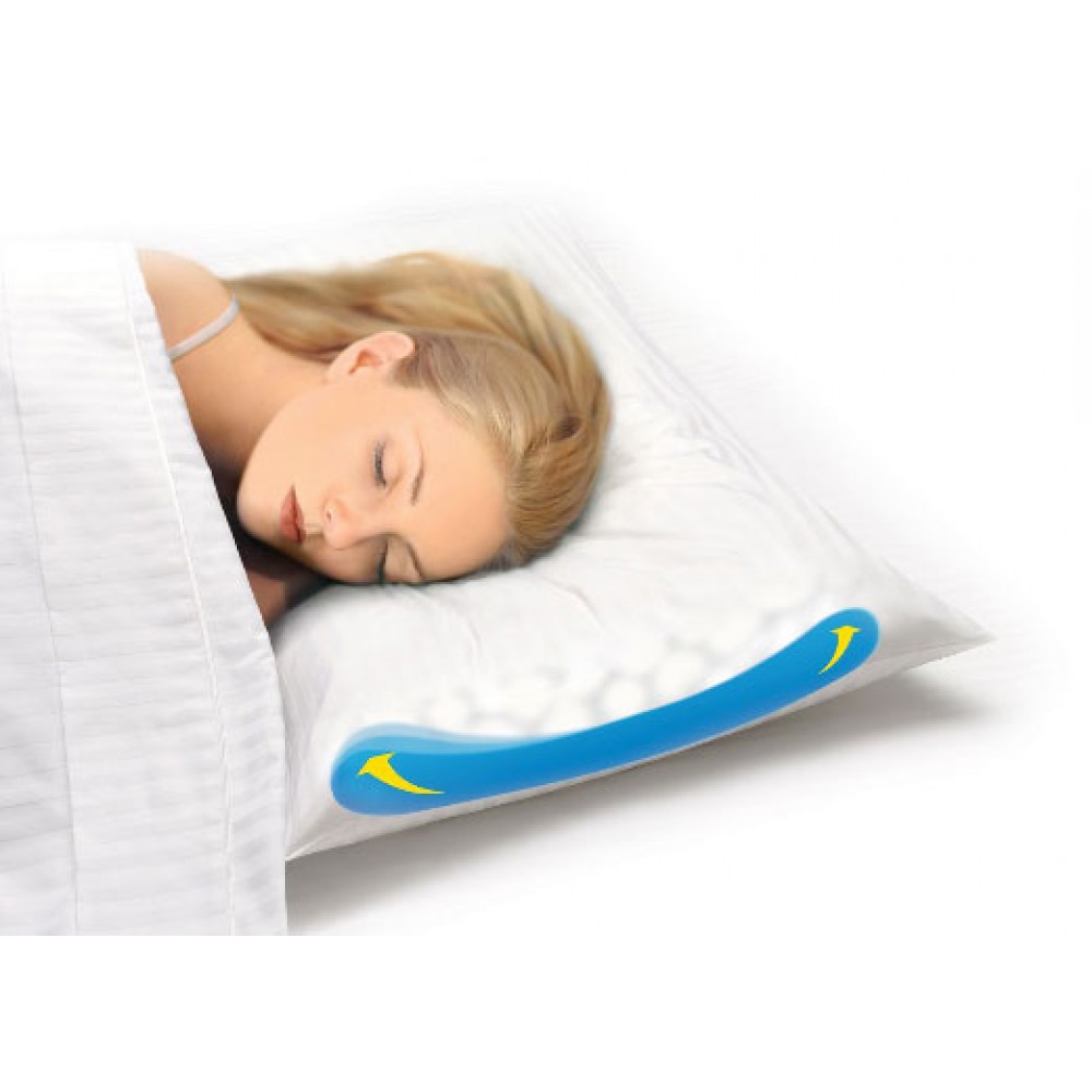 Mediflow Waterbased Pillow Waterfilled Pillow Conforms to Neck and