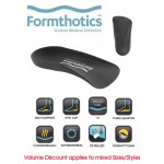 Formthotics Charcoal 334-1 3/4 Length insole - Formthotics 334 舒適款黑炭色3/4長鞋墊