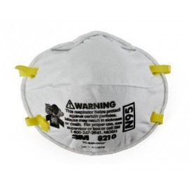 3M Particulate Respirator 8210, N95 Mask - 20 Mask/Box ,3M 8210 顆粒物呼吸器，N95 面罩 - 20 個/盒