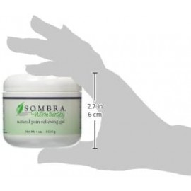 Sombra Natural Pain Relieving Gel, Warm Therapy, 4oz - 美國製造天然止痛膏，溫法治療，4盎