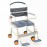 ShowerBuddy Roll-In Buddy XL Bariatric Commode 22",ShowerBuddy 減肥坐便器 22"