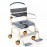 ShowerBuddy Roll-In Buddy XL Bariatric Commode 22",ShowerBuddy 減肥坐便器 22"