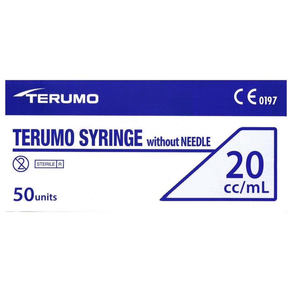 Terumo Syringe 20ml/50ml  WIthout Needle