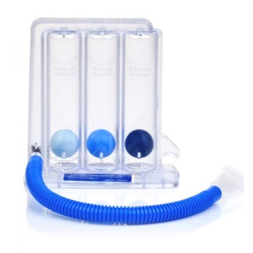 Teleflex Medical Triflo II Inspiratory Breathing Exerciser Incentive Spirometer - Triflo II吸氣式呼吸訓練儀激勵式肺活量計