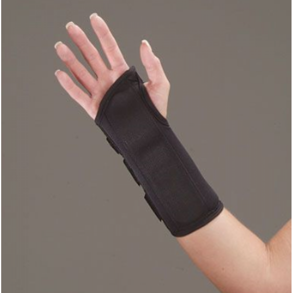 DeRoyal D-Ring Wrist Splint (Black), Wrist Brace 手腕夾板（黑色）手腕支架