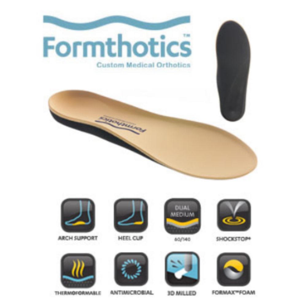 Formthotics 201 Full Length - Dual Density ShockStop Diabetic Insole Formthotics 201全長型--雙層吸震糖尿病鞋墊