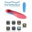 Formthotics 202 Full Length Medical Orthotics - Dual Density Blue/Red Insole（Formthotics 202全長型醫療矯形-雙層藍色/紅色鞋墊）