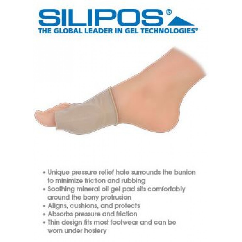 Silipos 92782 Deluxe Gel Bunion Sleeve One Size each