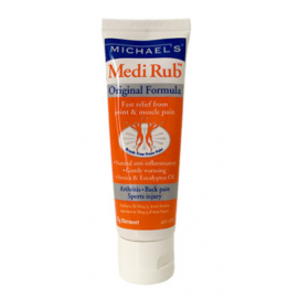 Michaels Medirub Pain Relief Medicated Rub 75g,Michaels MediRub止痛按摩軟膏75克裝