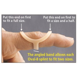 The Original 3-Point Oval-8 Trigger Finger Splint - Oval-8®手指夾板