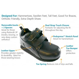 Pedors Stretch Walker (Diabetic Shoe) - 糖尿病足患者專用步行鞋